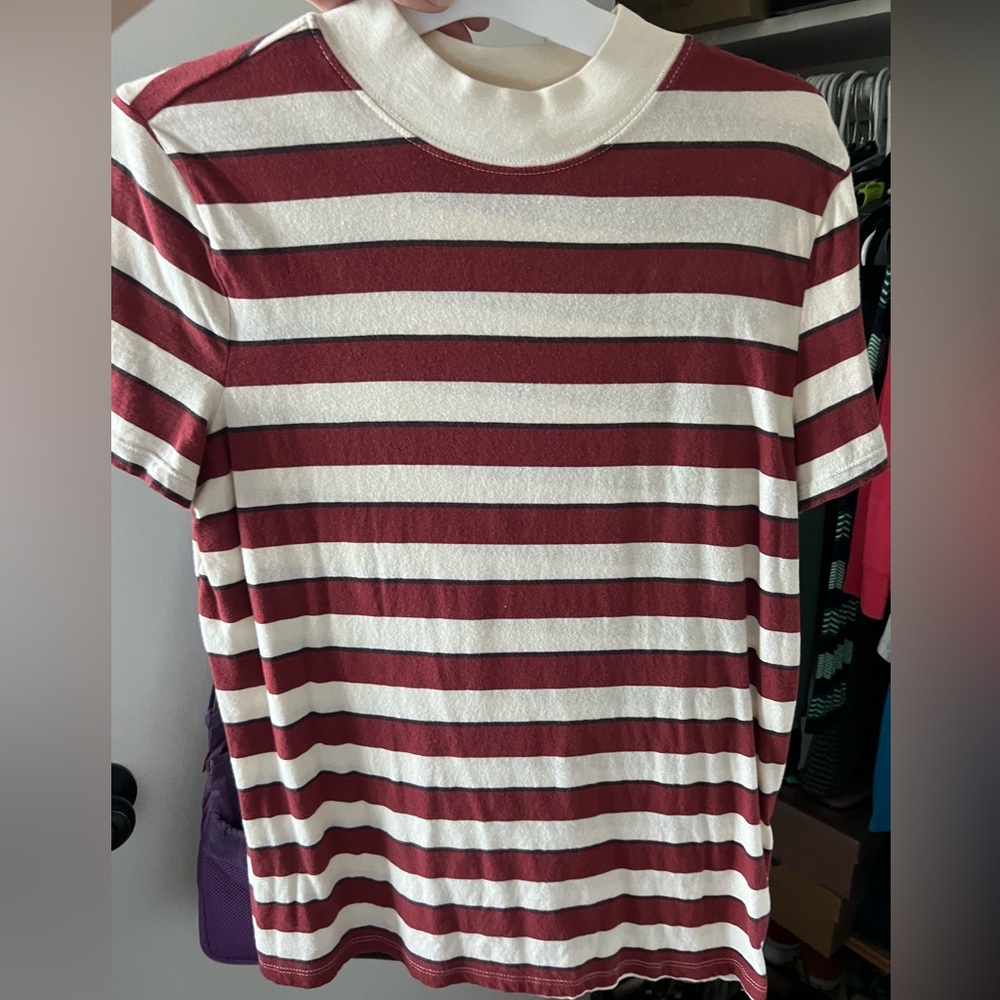 Zara stripped short sleeve